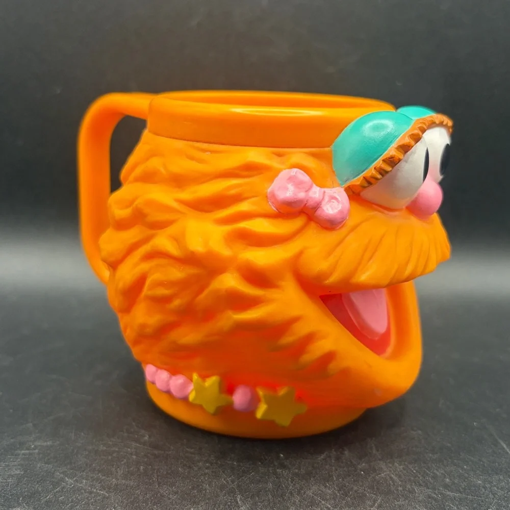 1994 Vintage Applause Zoe 3D Cup Jim Henson The Muppets Collectible Mug